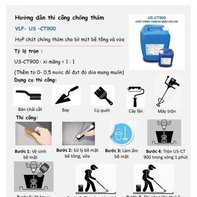 TÀI LIỆU KĨ THUẬT CHỐNG THẤM US-CT900 ( BẢN RÚT GỌN)
